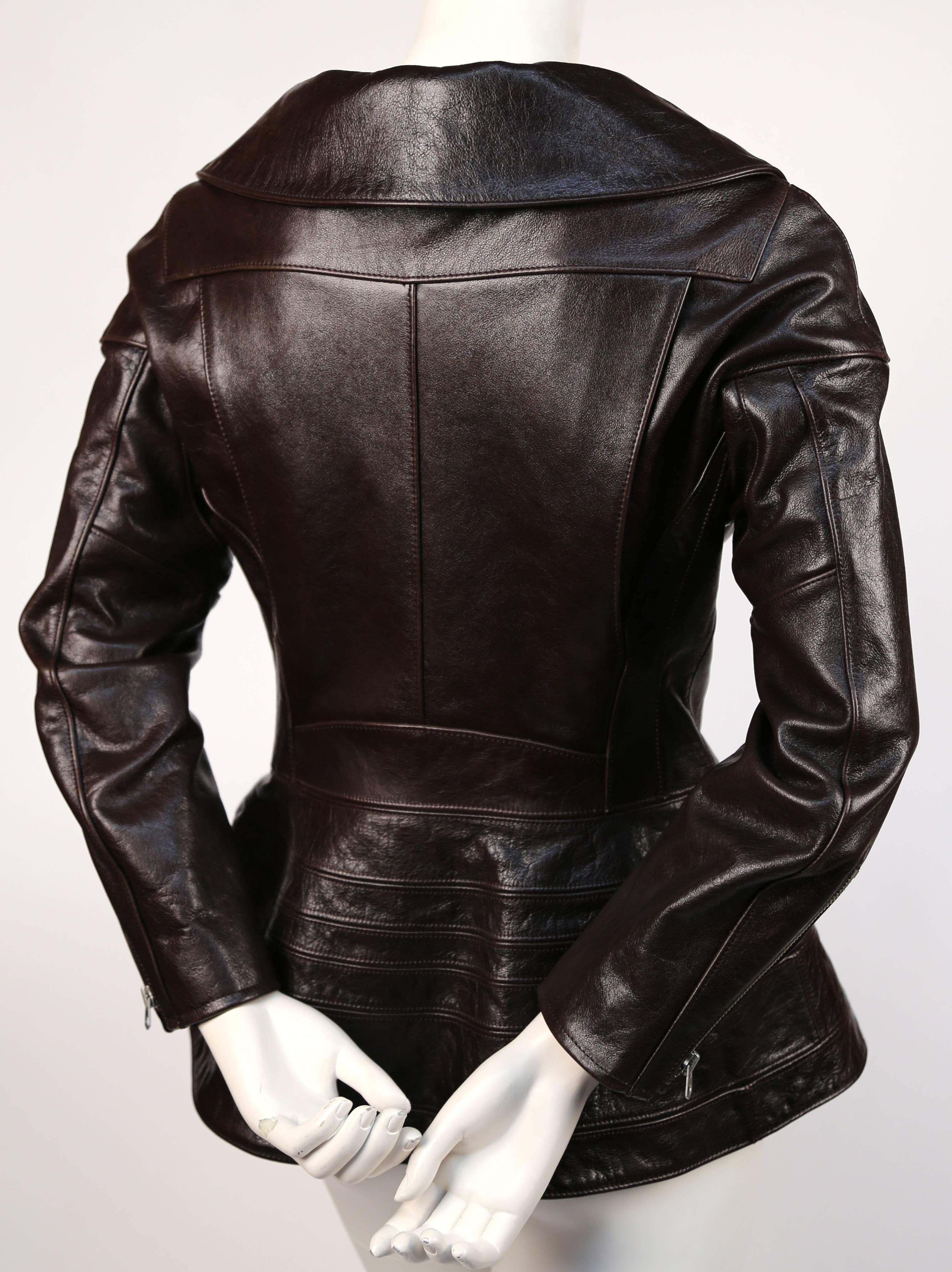 junya watanabe leather jacket