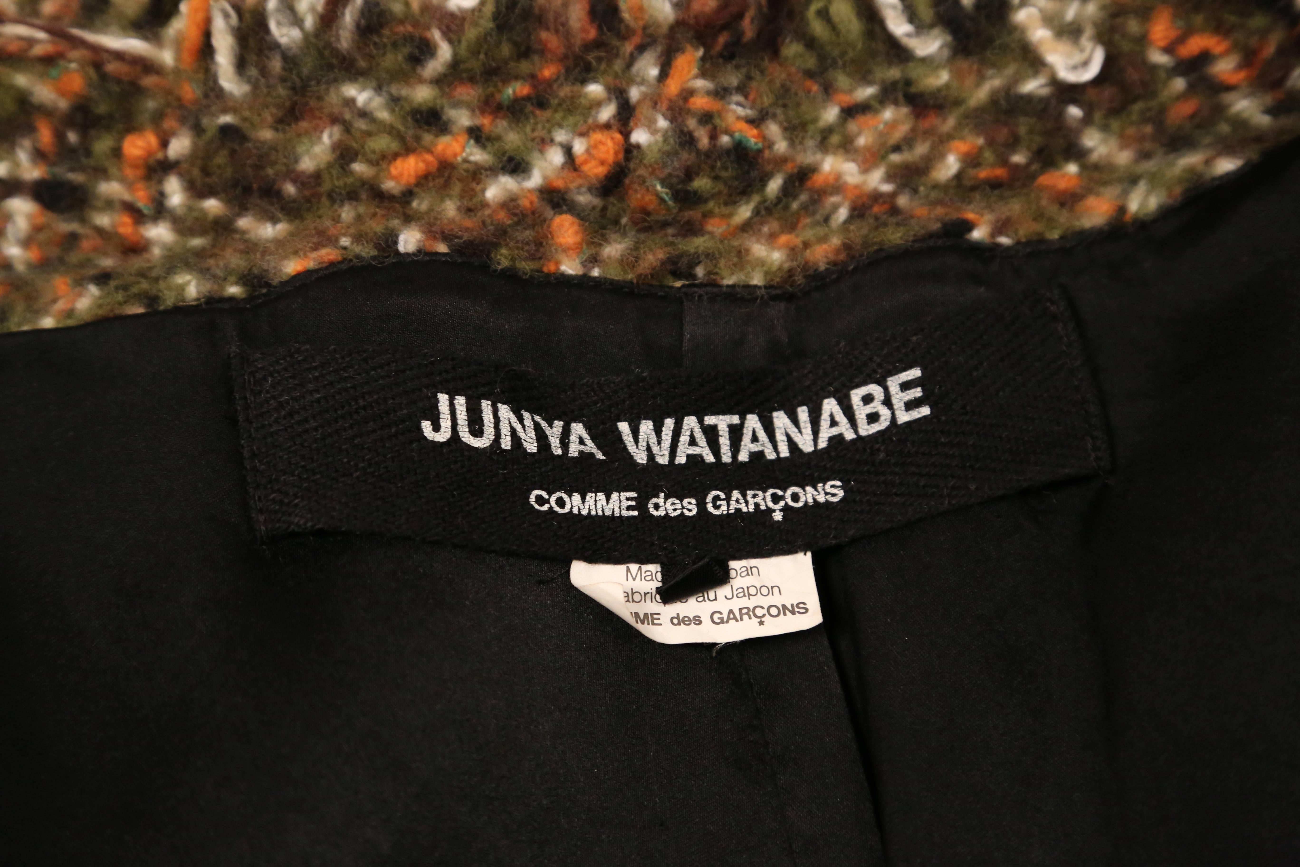 Junya Watanabe Comme des Garcons tweed coat, 2003 In Excellent Condition In San Fransisco, CA