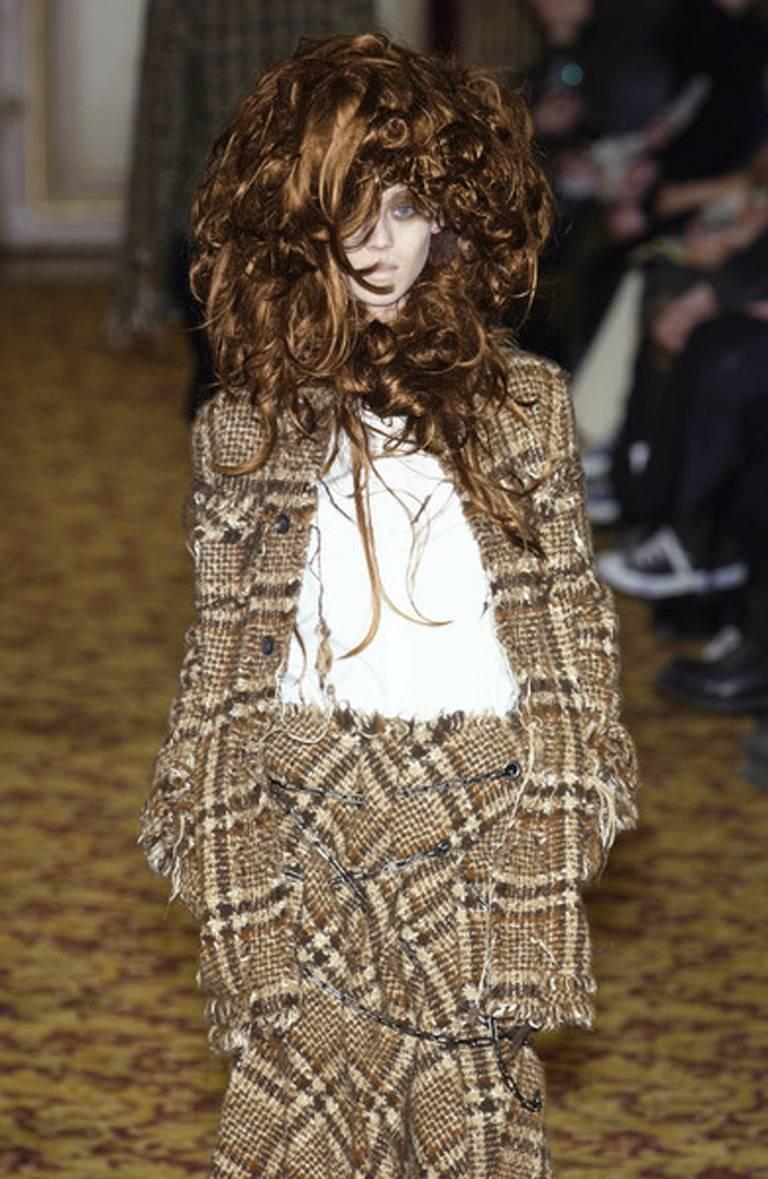 Junya Watanabe Comme des Garcons tweed coat, 2003 1