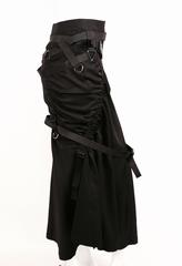 2003 JUNYA WATANABE Comme Des Garcons jupe en nylon parachute noir