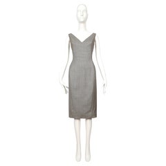 1995 JOHN GALLIANO 'Pin-Up / Misia Diva' Houndstooth RUNWAY dress