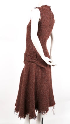 Junya Watanabe Comme des Garcons tweed runway dress, 2003
