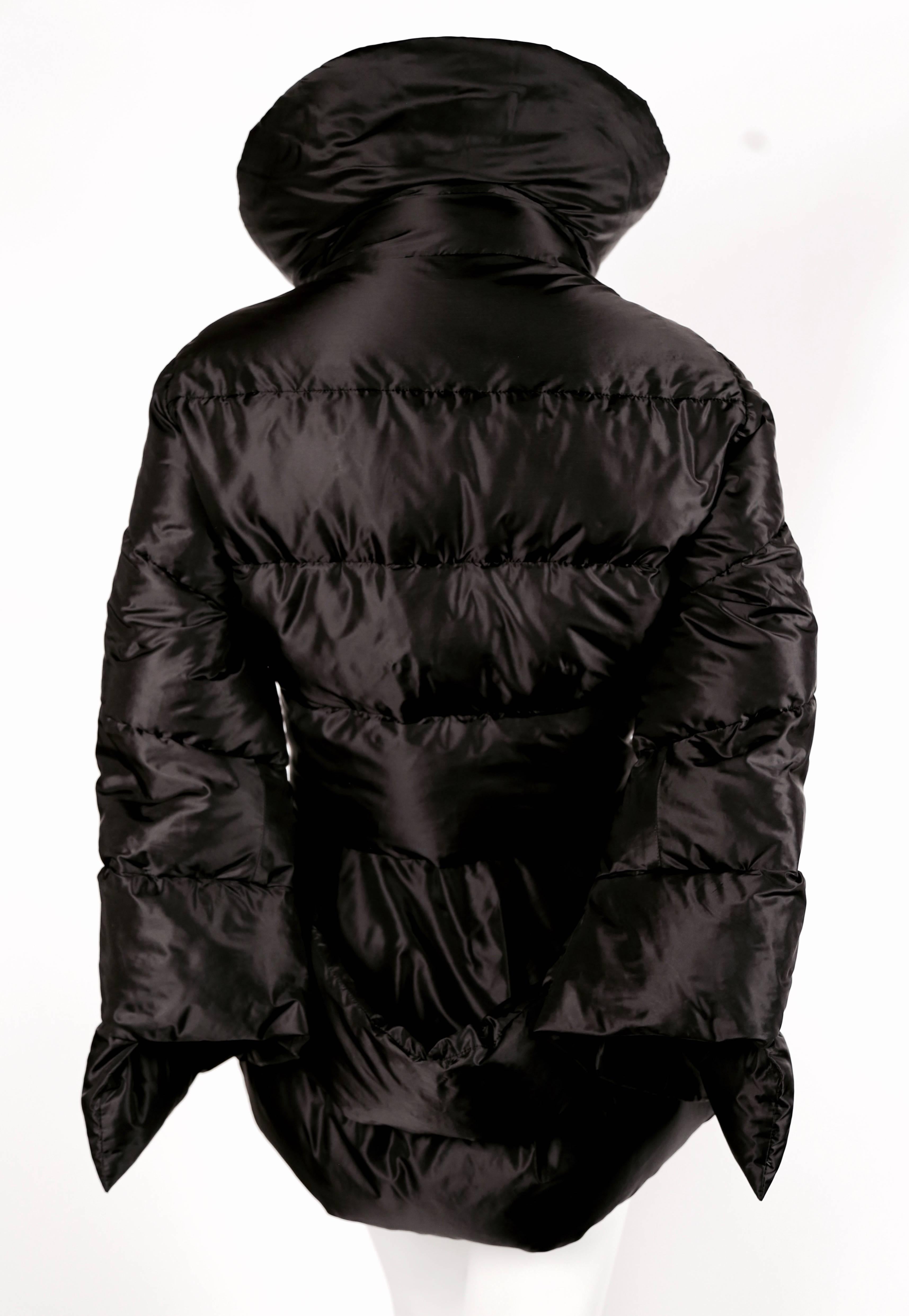 Junya Watanabe for Comme des Garcons padded runway coat with bustle, 2009  1