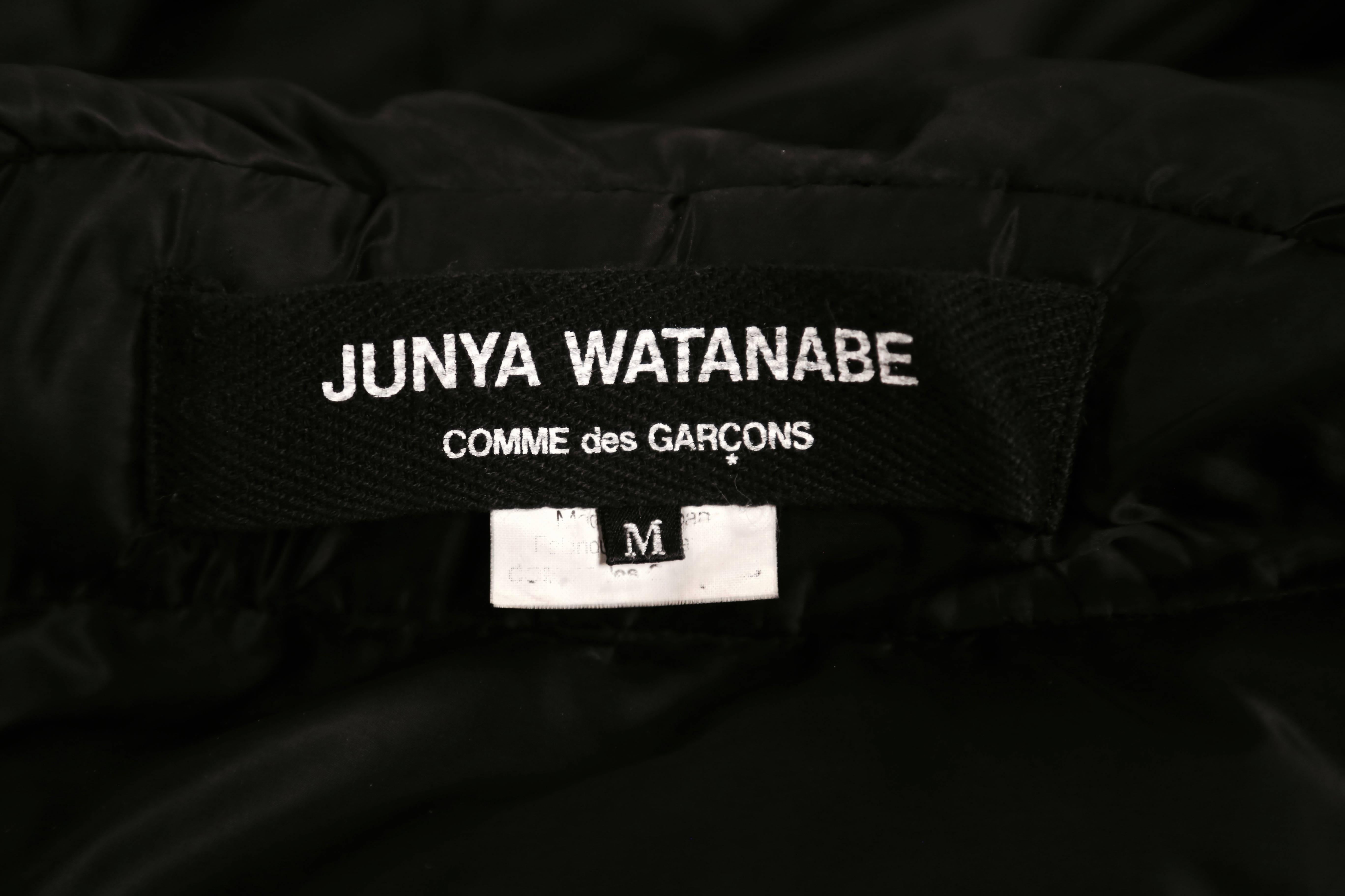 Junya Watanabe for Comme des Garcons padded runway coat with bustle, 2009  2