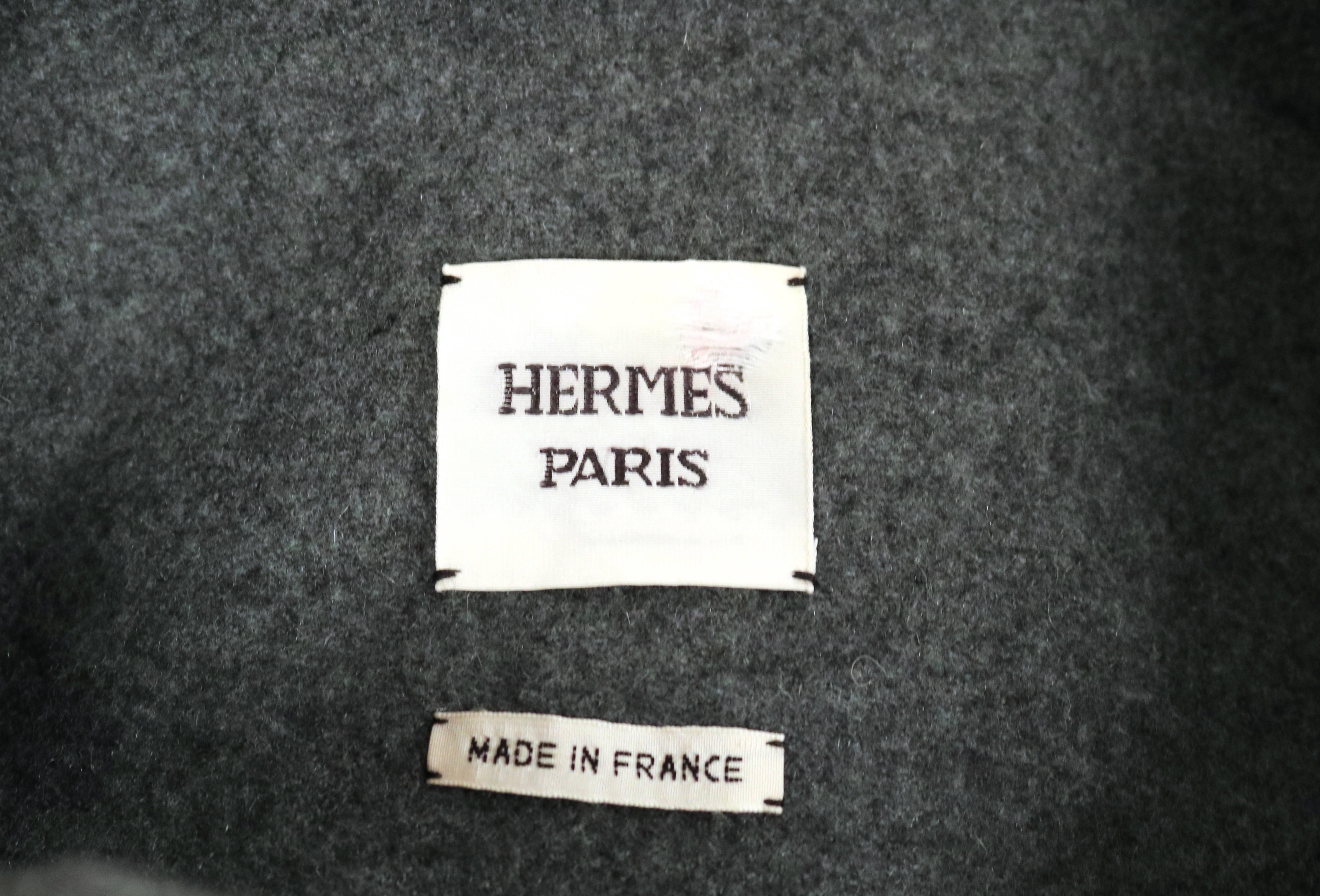 hermes cape coat