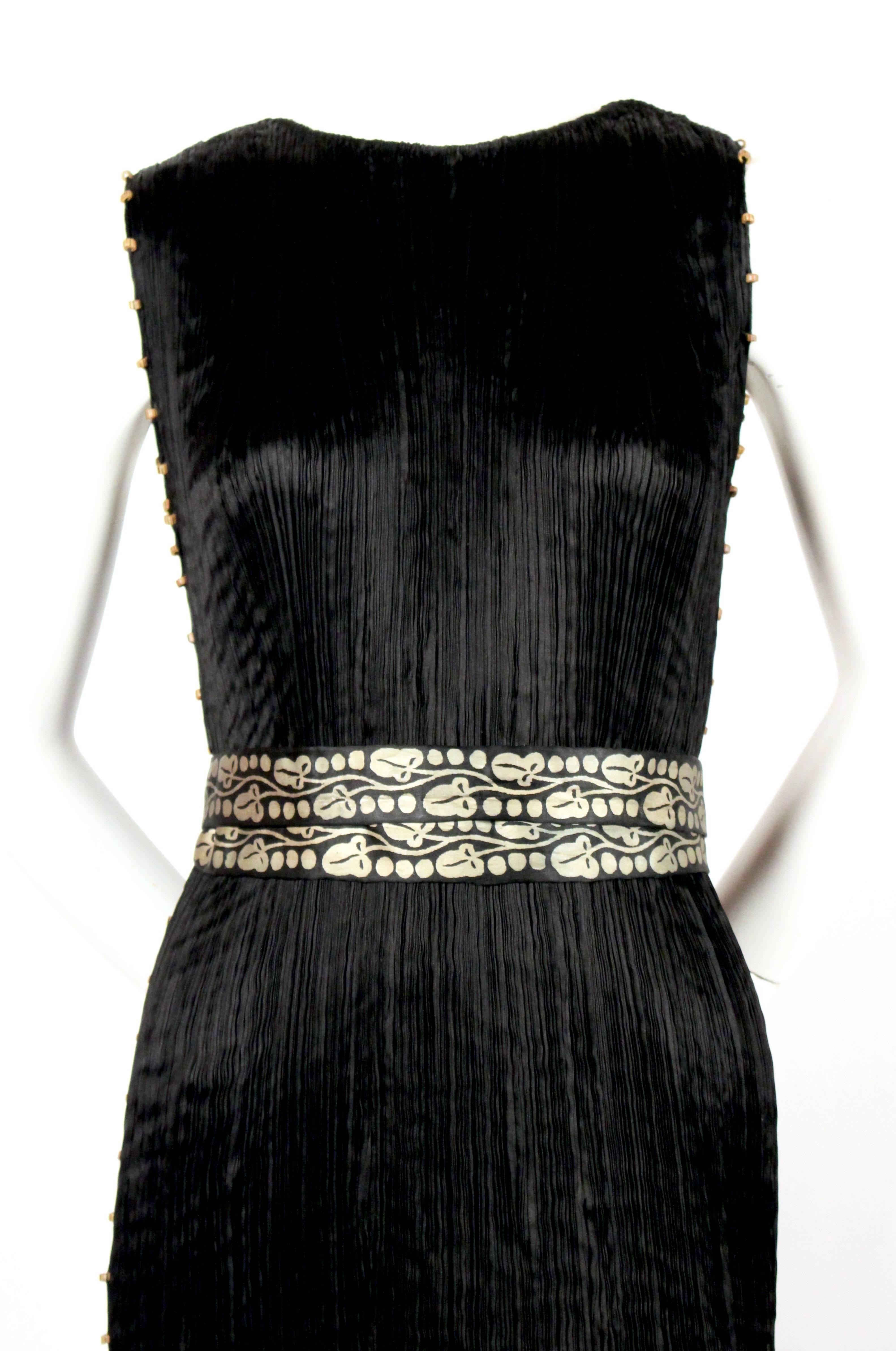 fortuny pleated dress