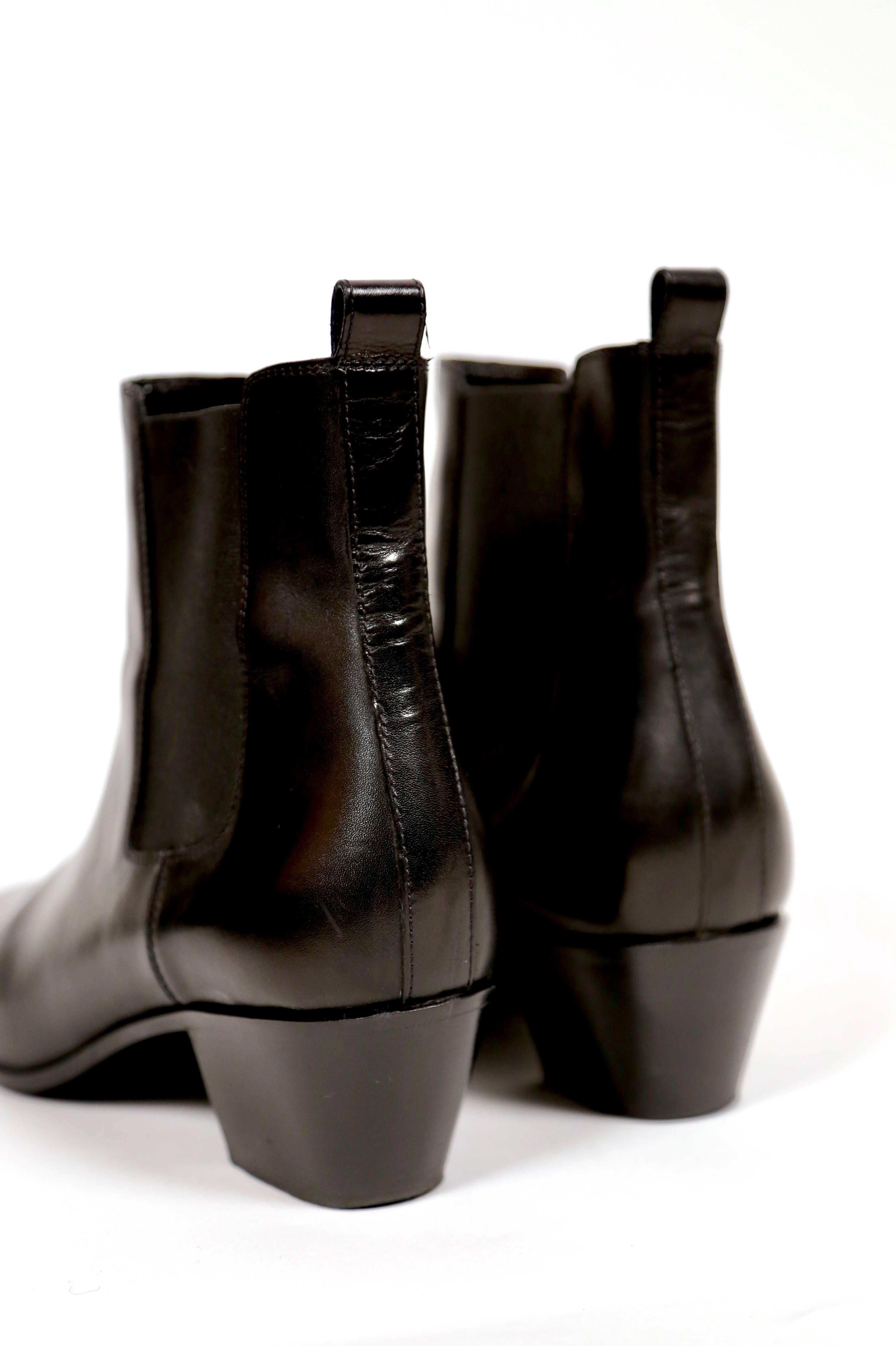 saint laurent rock chelsea boot