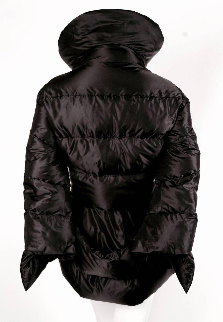 JUNYA WATANABE for COMME DES GARCONS padded runway coat with bustle, 2009  at 1stDibs