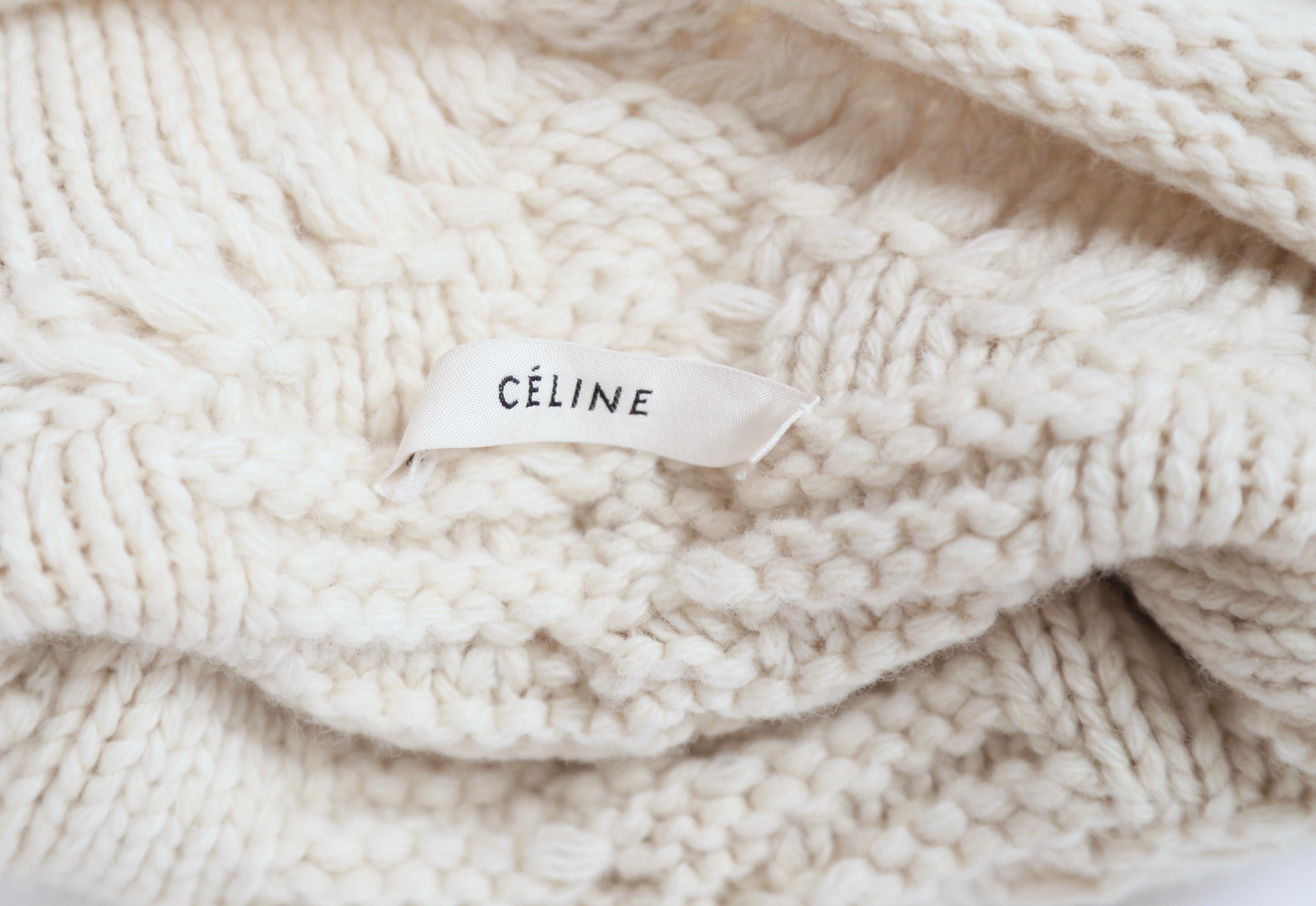 celine wool sweater