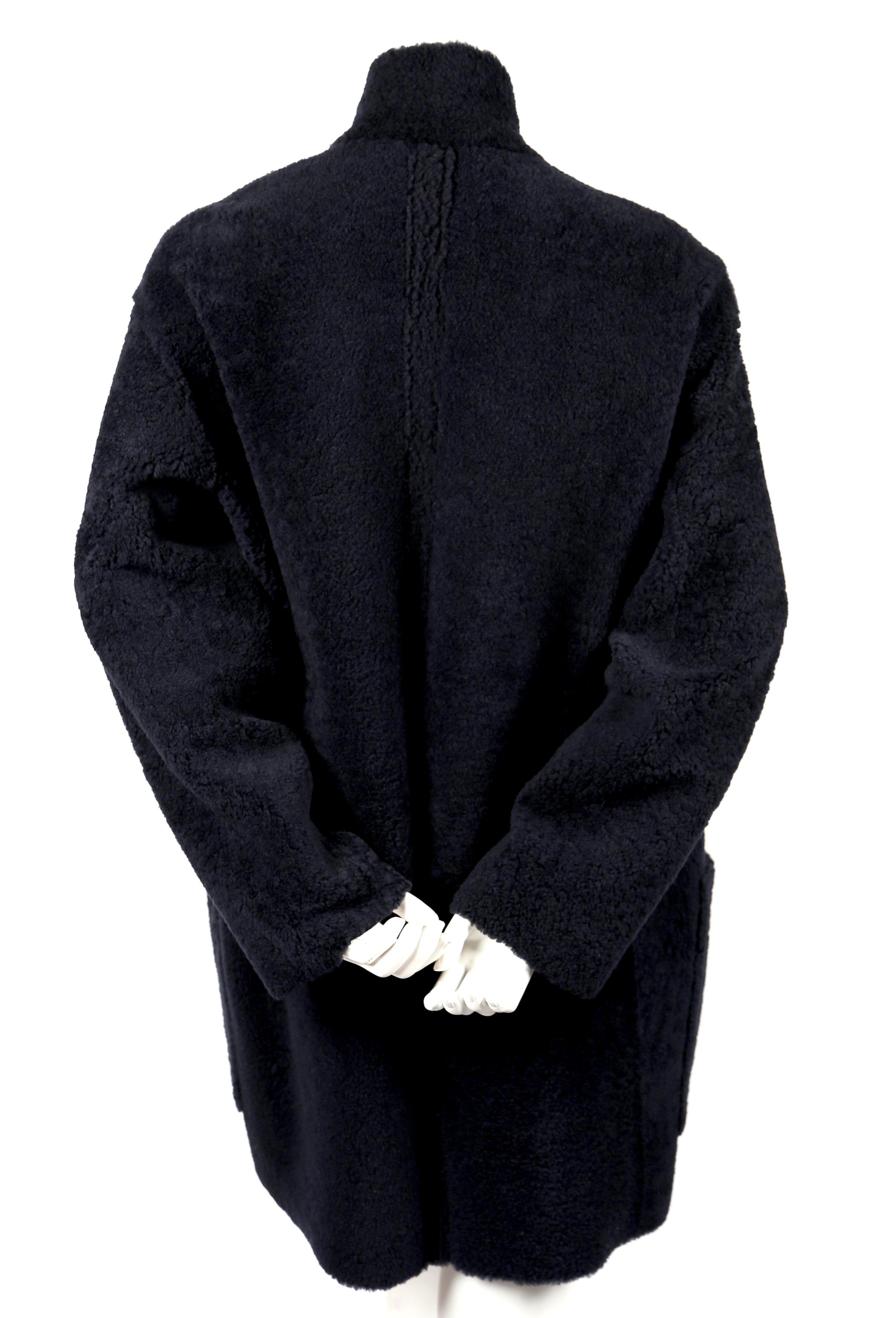 phoebe philo shearling coat
