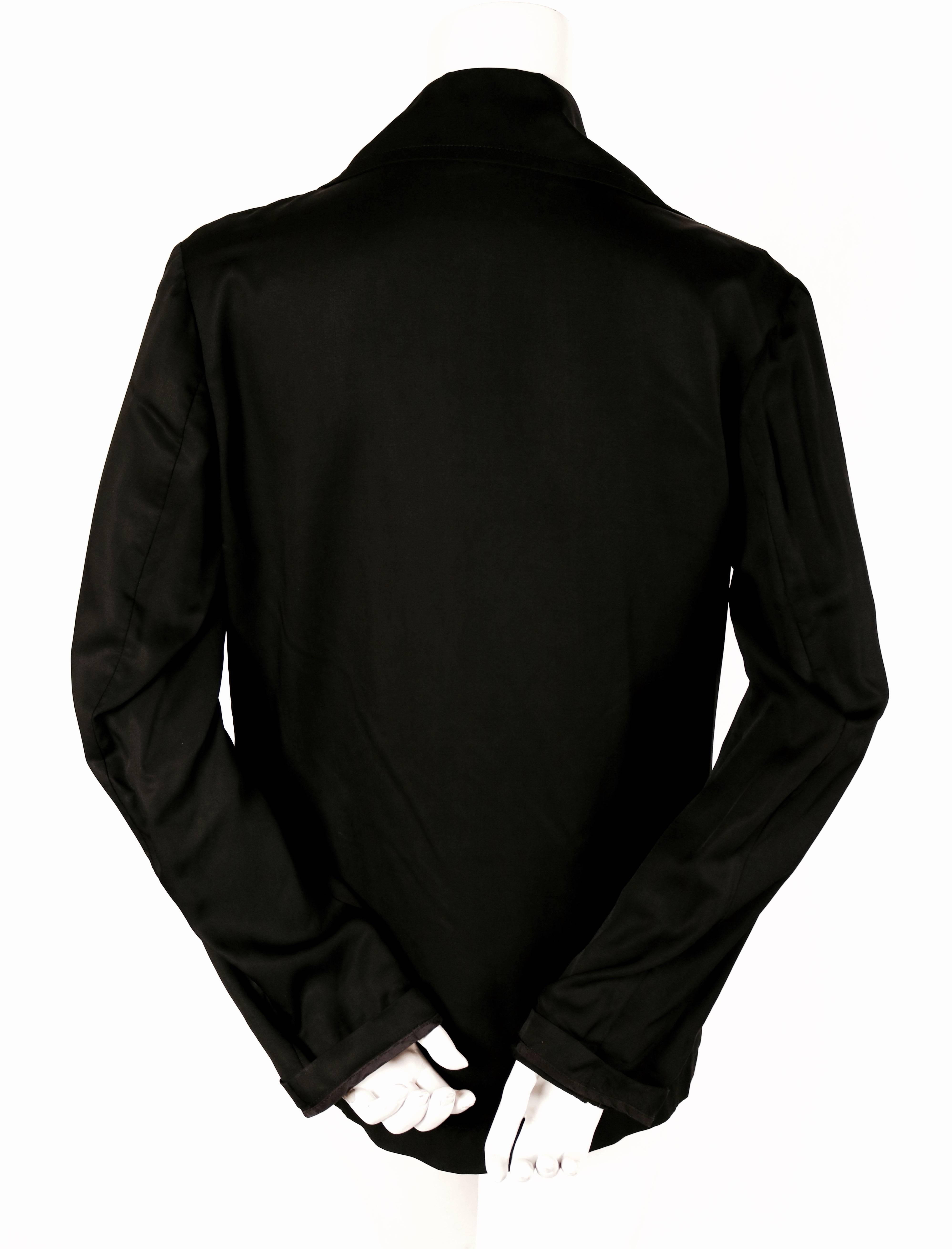 yohji yahmamomoto pour homme 2004 backzip