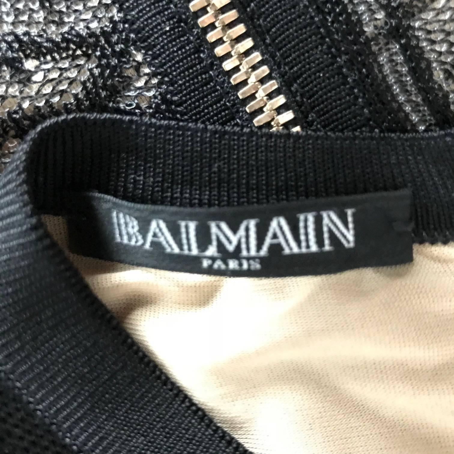 Balmain maxi lace dress In Excellent Condition For Sale In Paris, FR