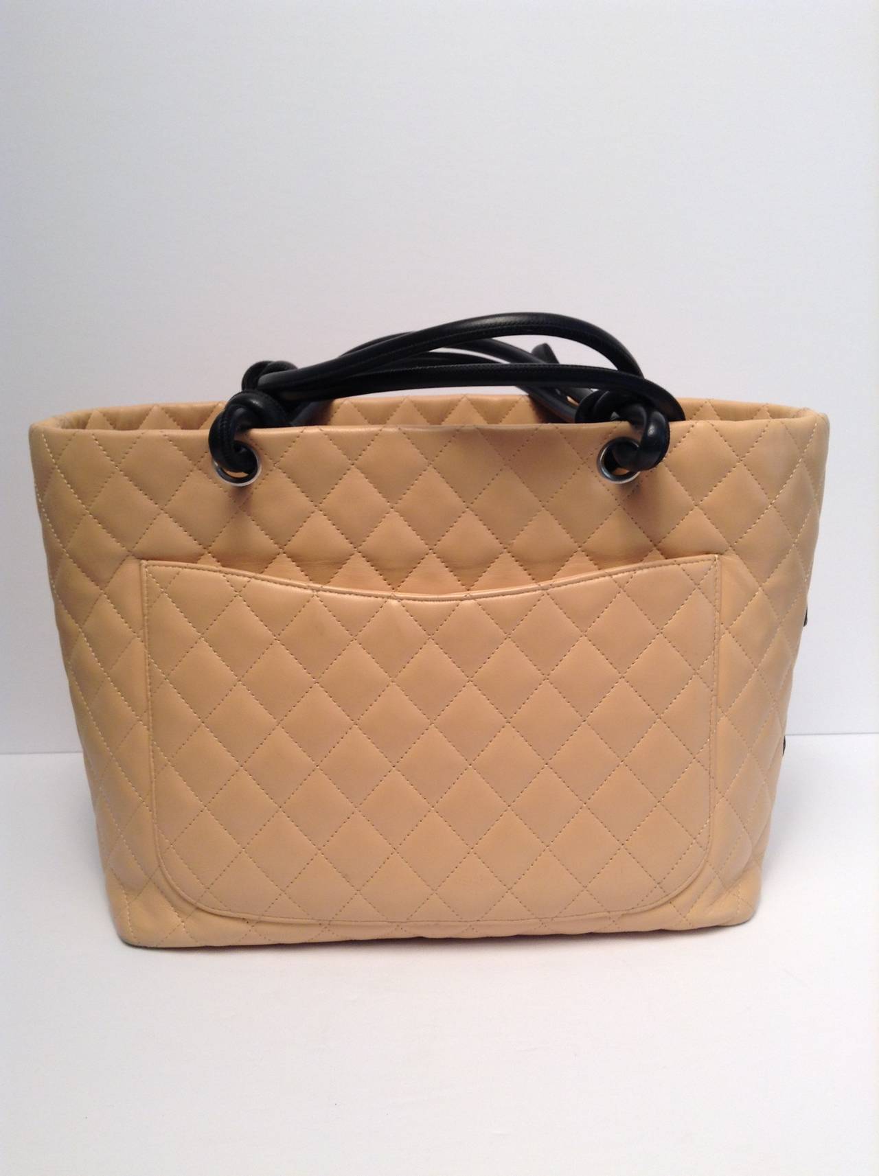 Chanel Cambon Ligne Large Tote For Sale 2