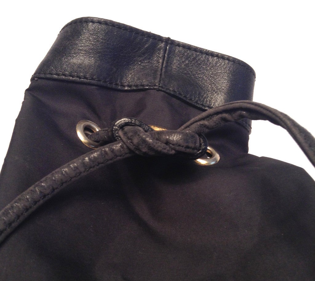 Moschino Black Crossbody Bag In Good Condition In Toronto, Ontario