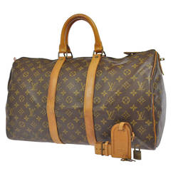 Louis Vuitton Vintage Monogram Keepall 45