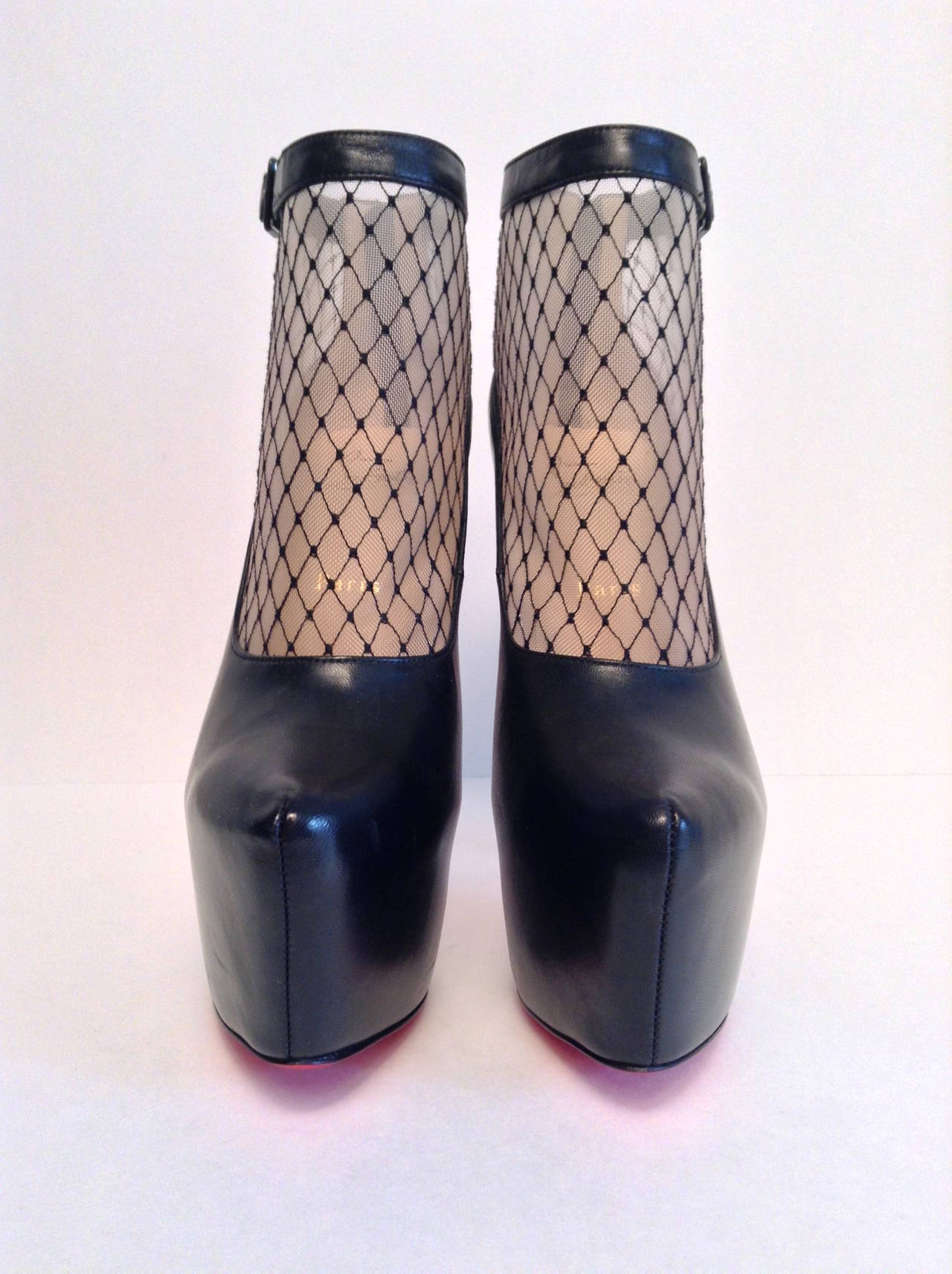 Christian Louboutin Resillissima Platform Ankle Boots Unworn Size 36 1