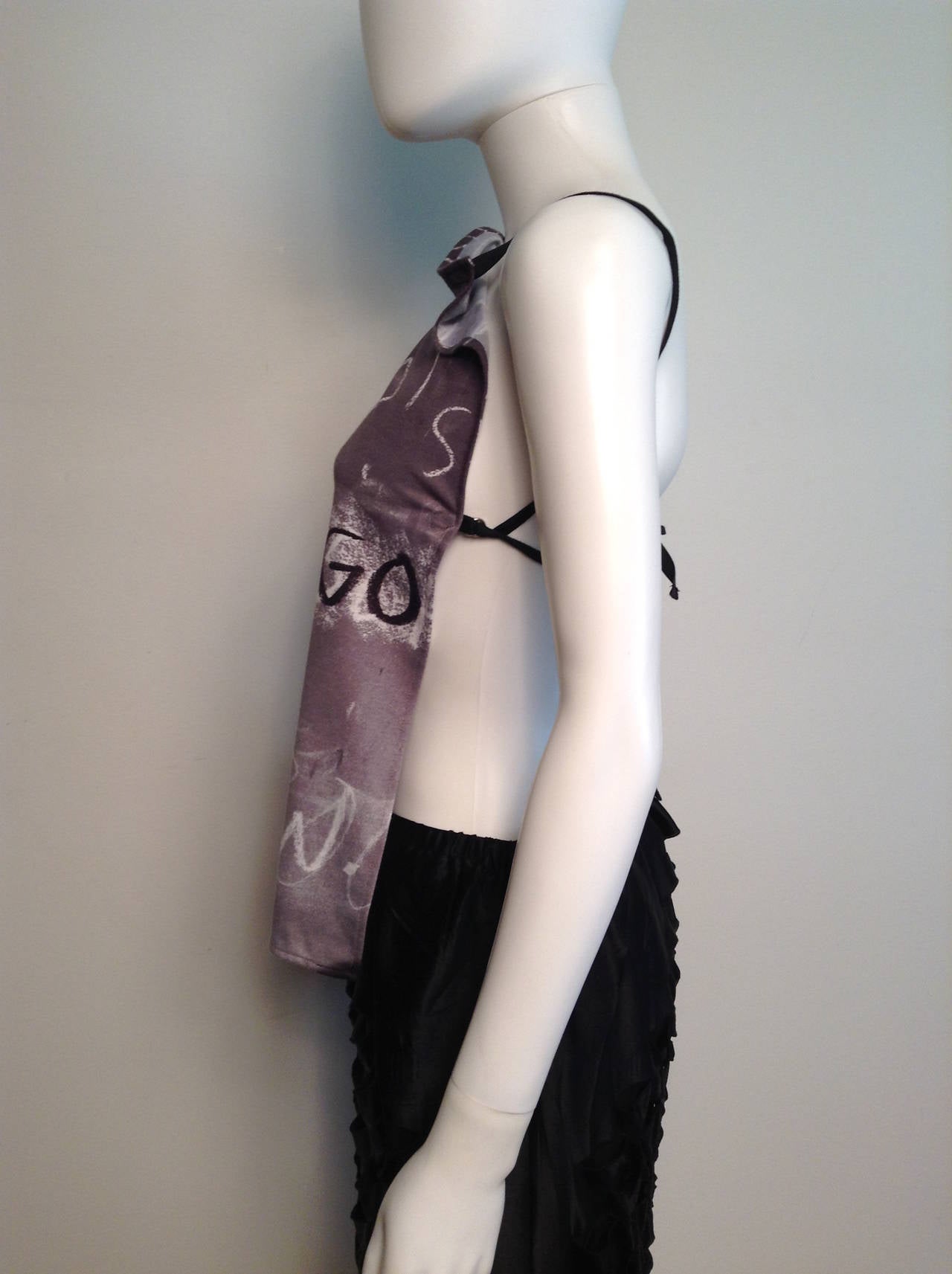 Ann Demeulemeester x Jim Dine open back tank unworn size xs 4