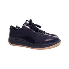 Louis Vuitton Black Monogram Sneakers Size 40