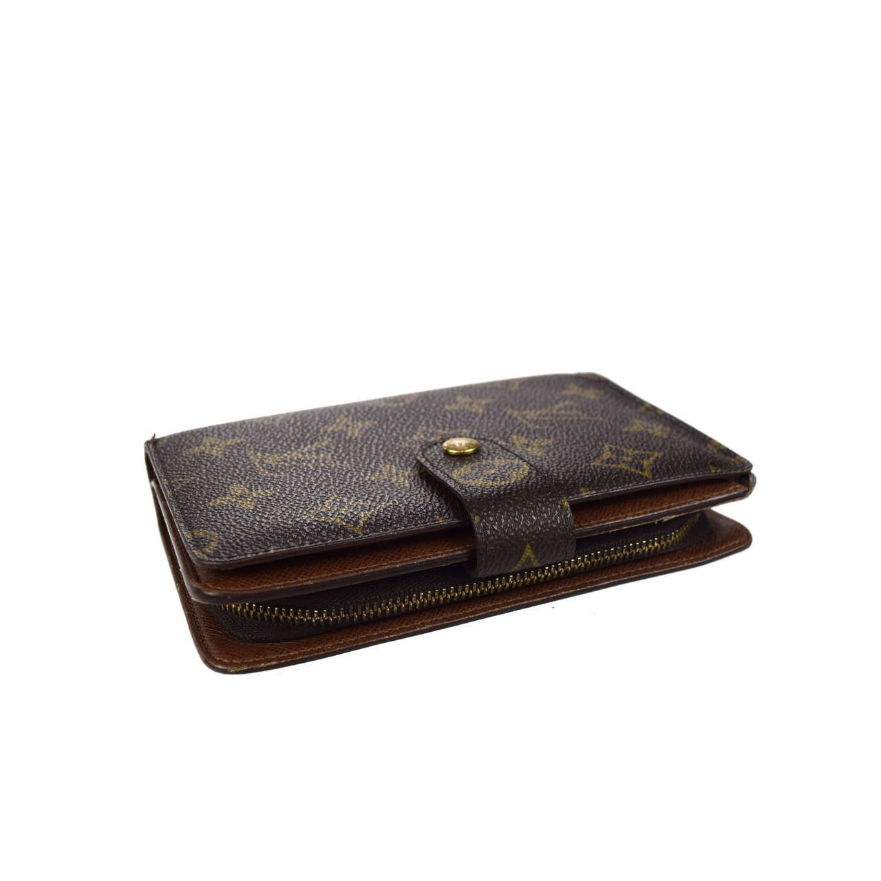 Louis Vuitton Porutopapie wallet with card sleeve For Sale