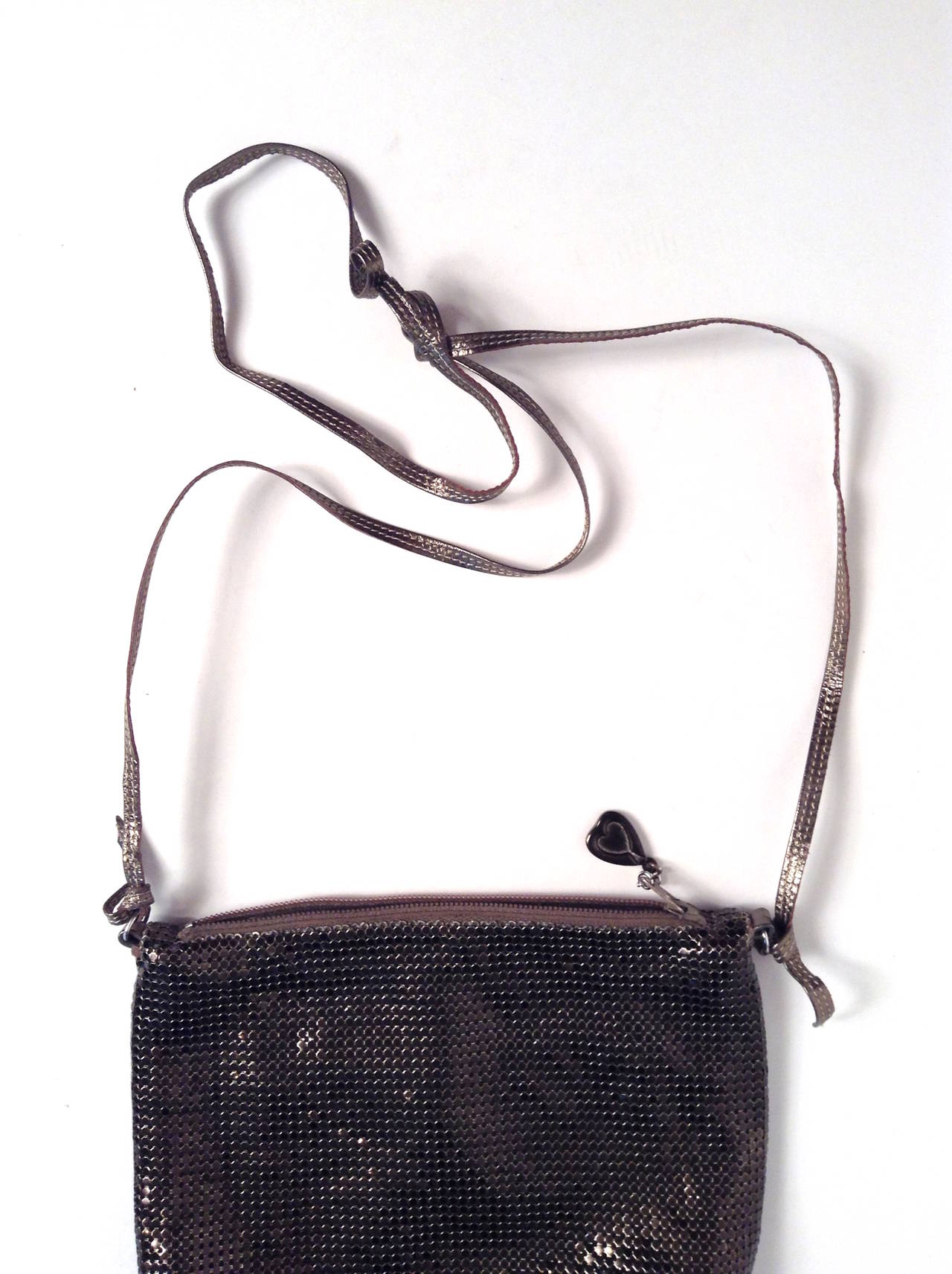Whiting and Davis Disco mesh Top and Bag For Sale 1