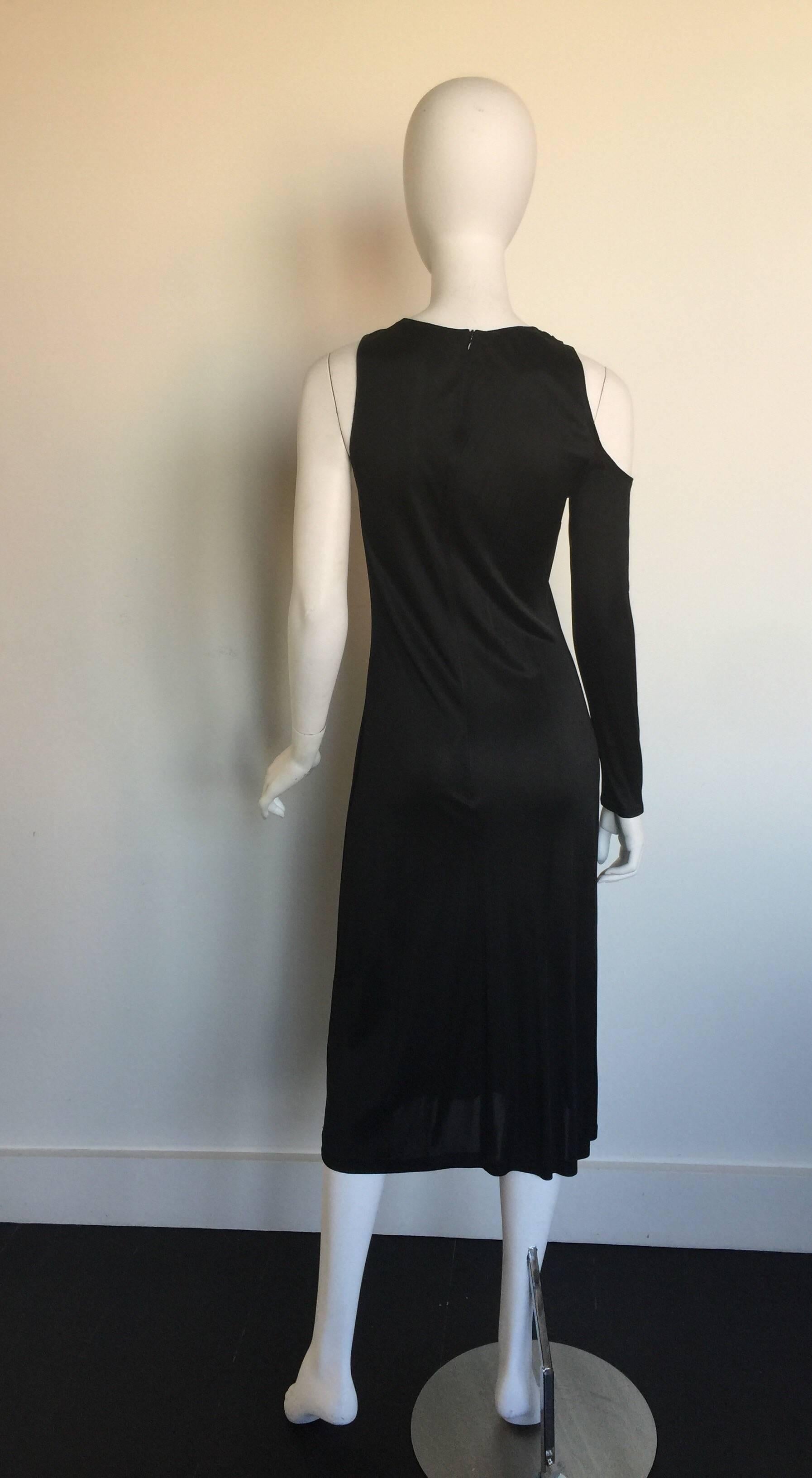 Versus Versace One Sleeve Dress In Good Condition For Sale In New York, NY