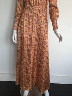 Beene Bag printed skirt and blouse set