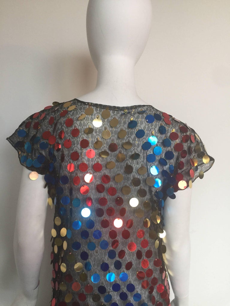 Sequins Coctail Dress, multicolor(98) main image 1