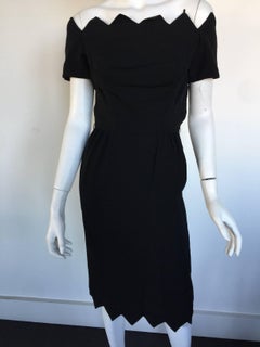 Little black off shoulder dress