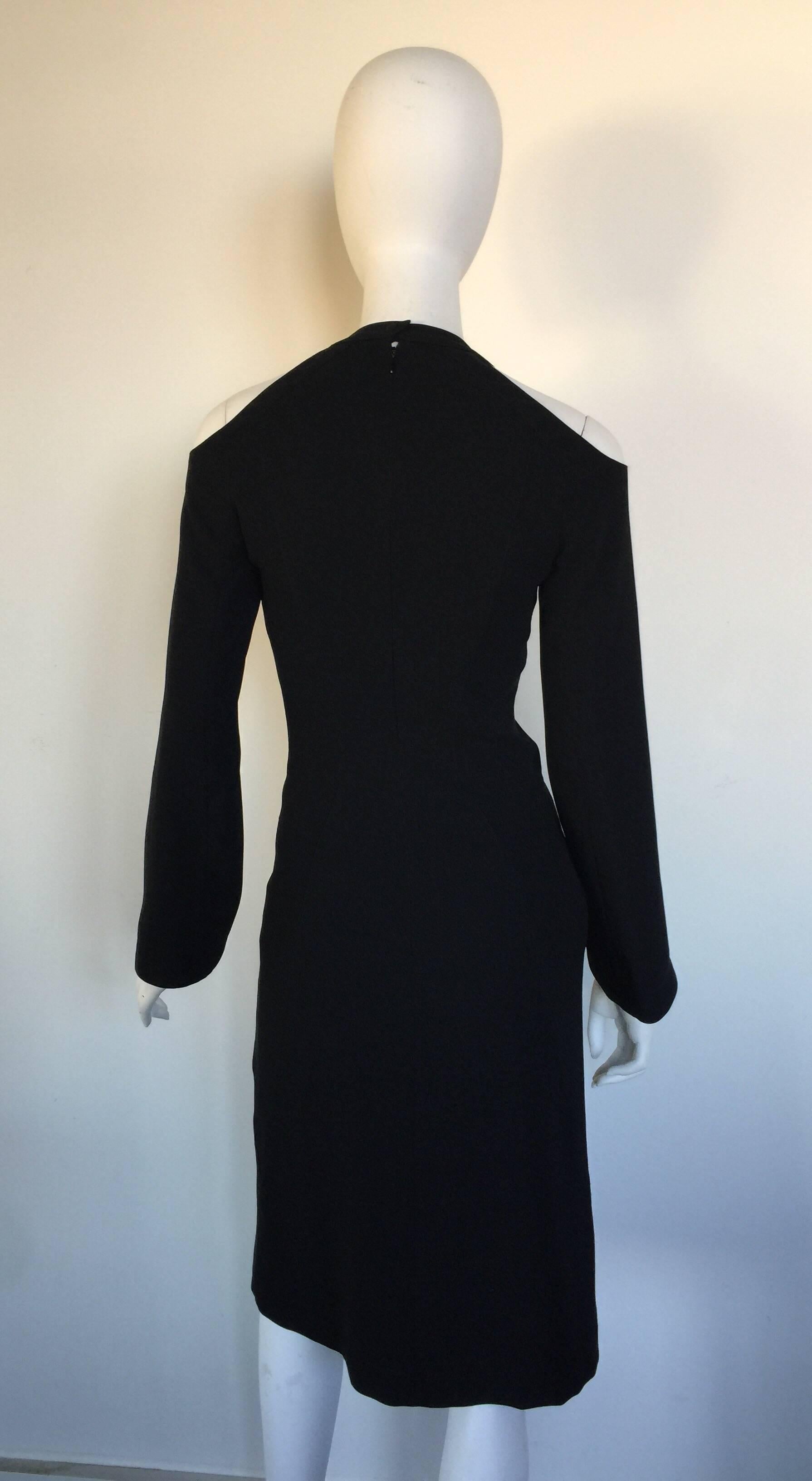 Thierry Mugler cut out shoulder dress  For Sale 1