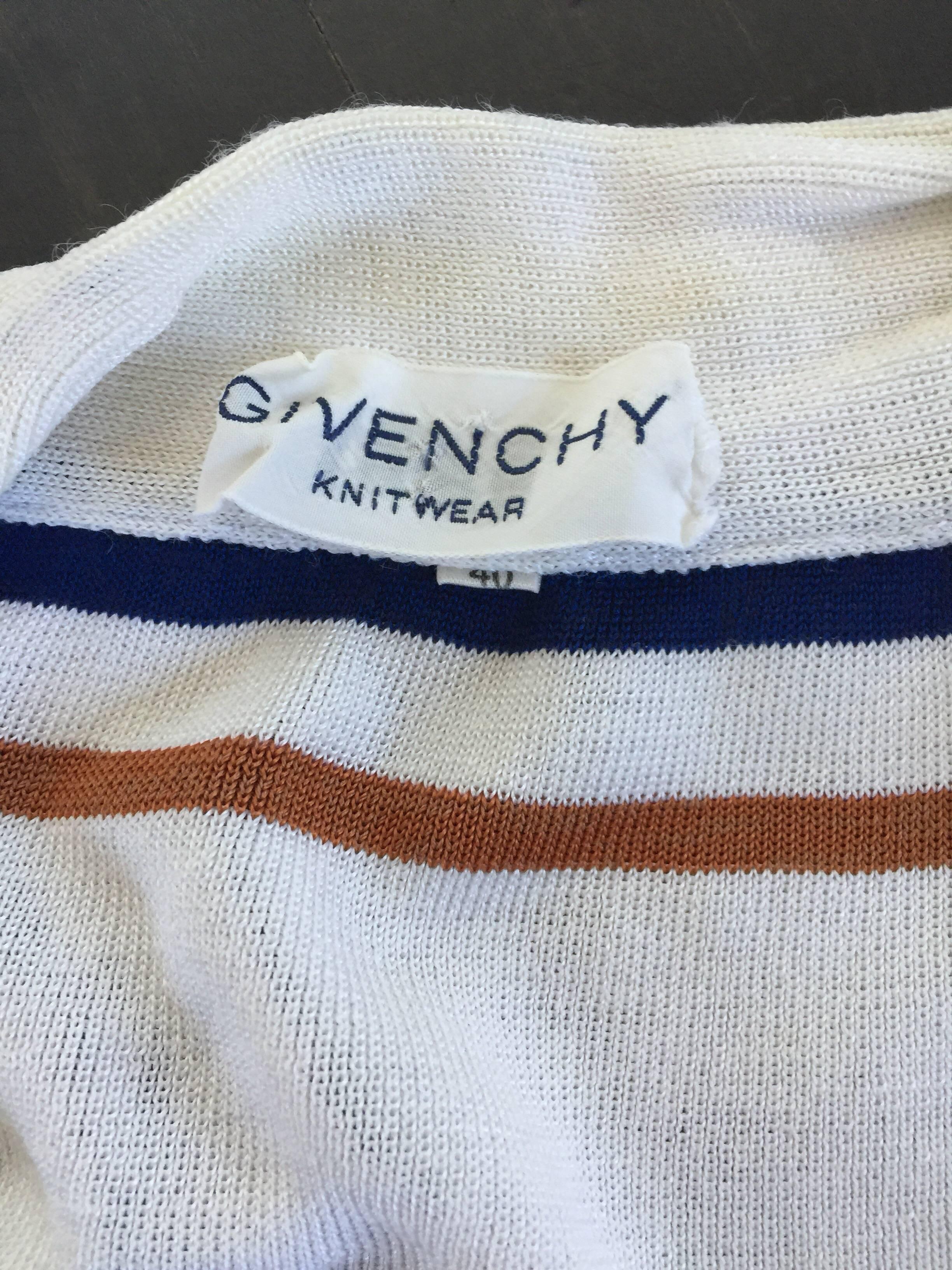 Givenchy cropped knit sweater with bow  For Sale 1
