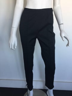 Prada silk high waisted skinny pant