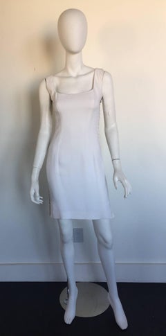 Sophie sitbon white metal disc dress