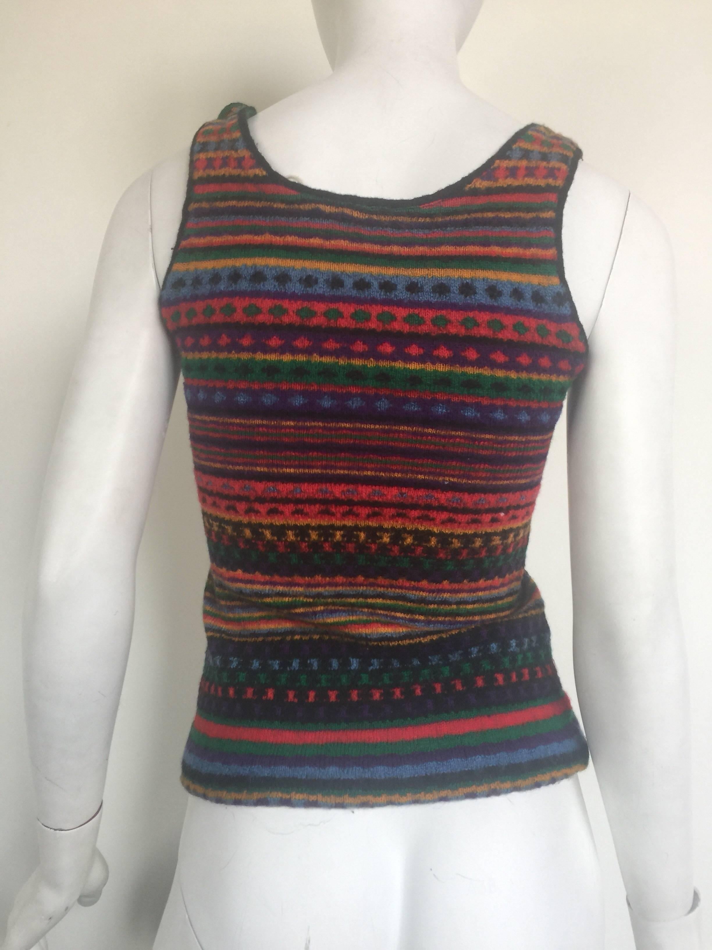 Missoni knit tank top  For Sale 1