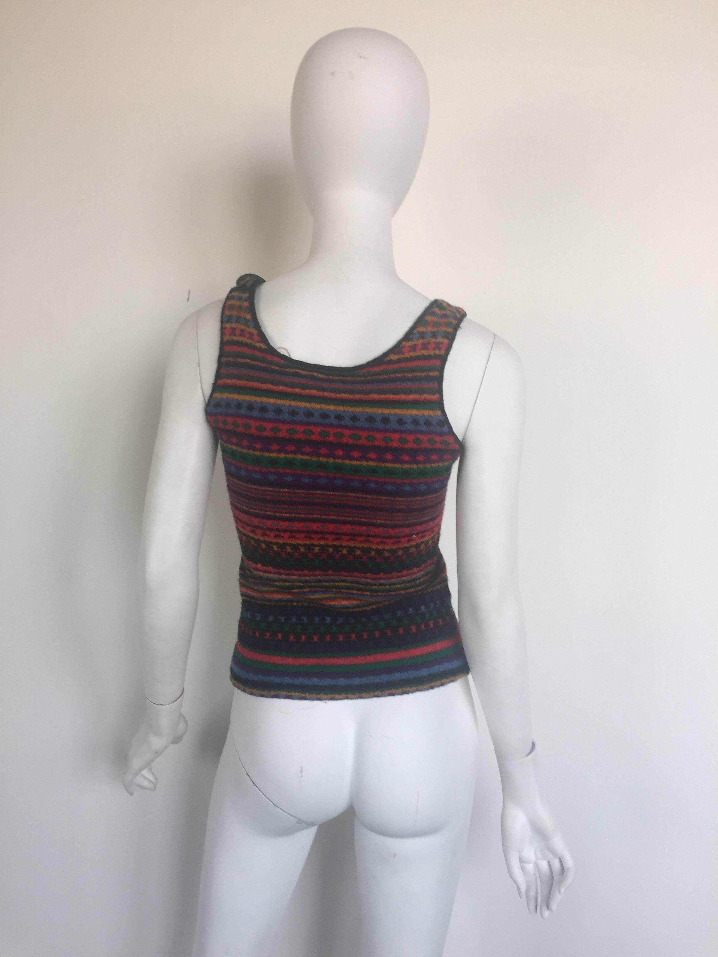 Missoni knit tank top  For Sale 2