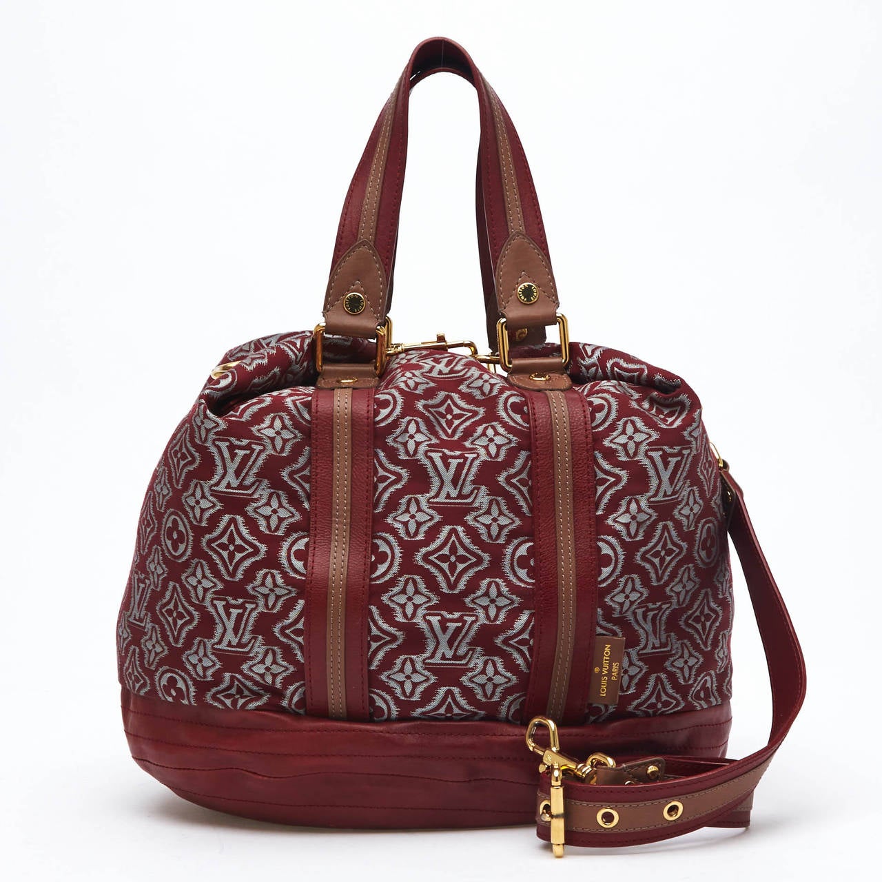 Louis Vuitton Monogram Bordeaux Leather Leather Brown Shoulder bag 601