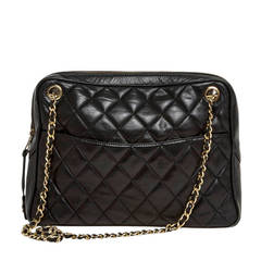 Chanel Camera Bag Quilted Lambskin Medium