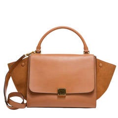 Celine Trapeze Suede Medium