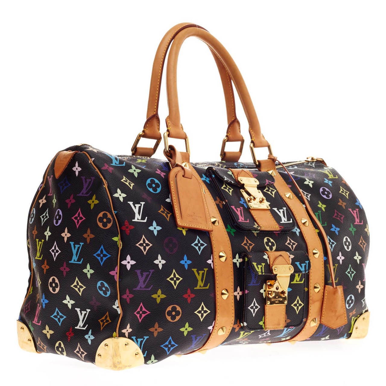 Louis Vuitton Keepall Monogram Multicolore 45 In Good Condition In NY, NY