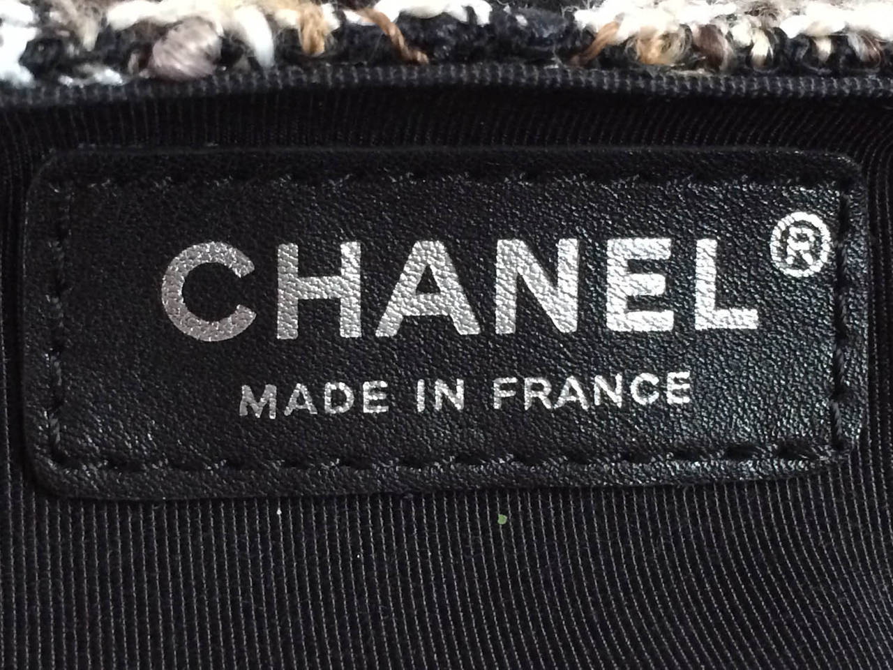 Chanel Flap Bag Tweed East West 5
