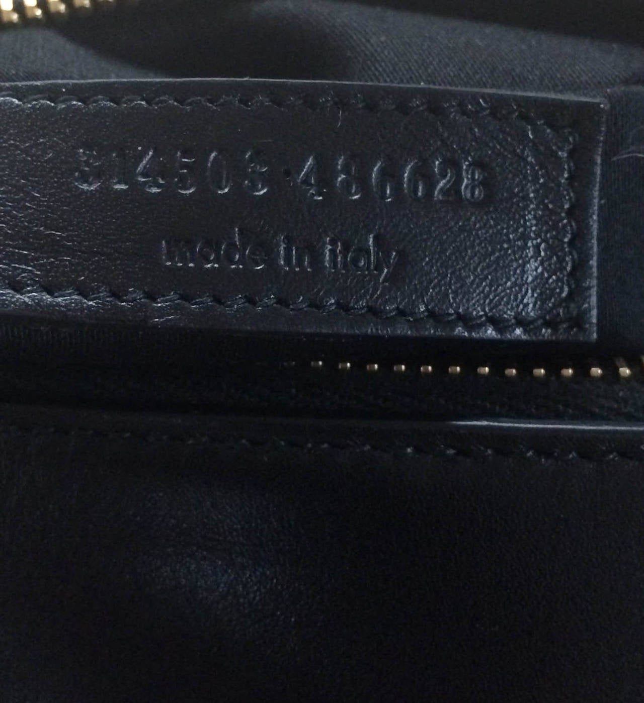 Saint Laurent Classic Duffle Leather Medium 12 3