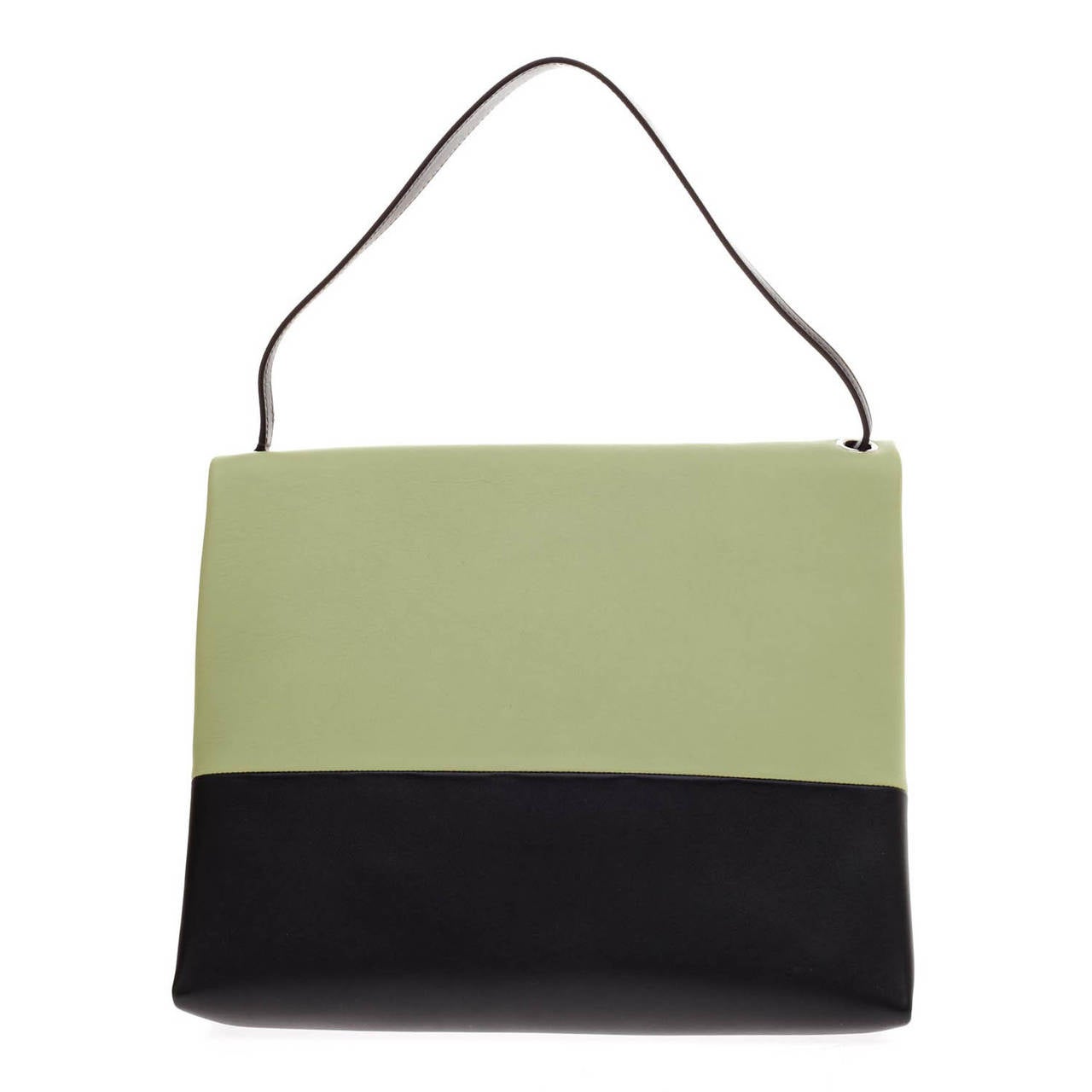celine light green bag