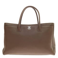 Chanel Cerf Executive Tote Leather