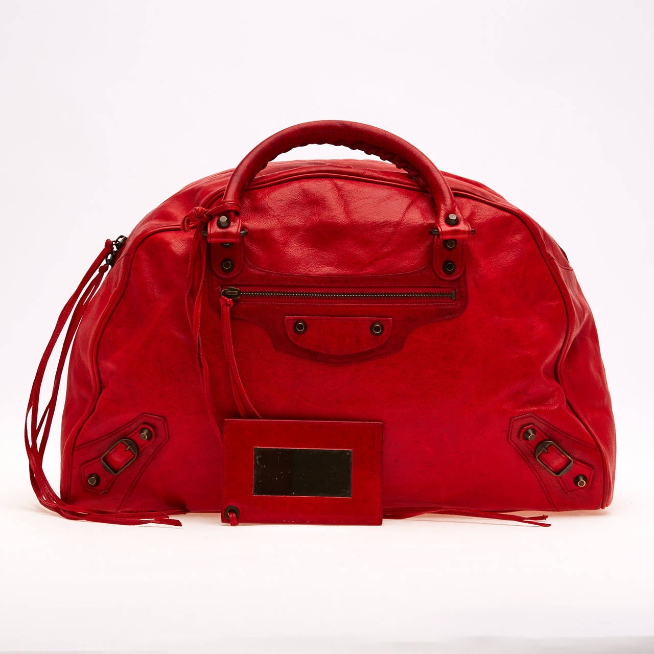 Balenciaga Bowling Bag Leather MM