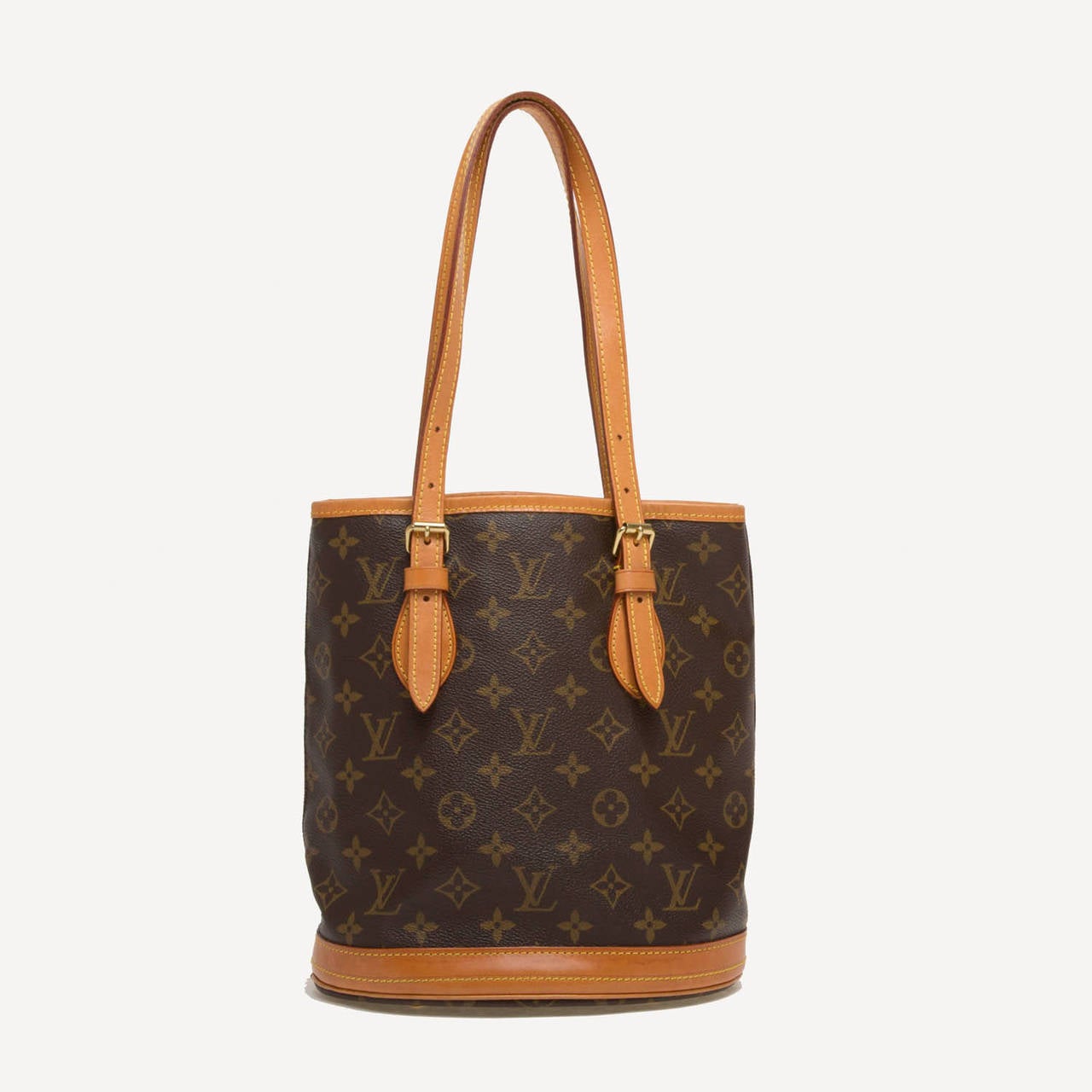 Louis Vuitton Bucket Bag Canvas Petit at 1stdibs