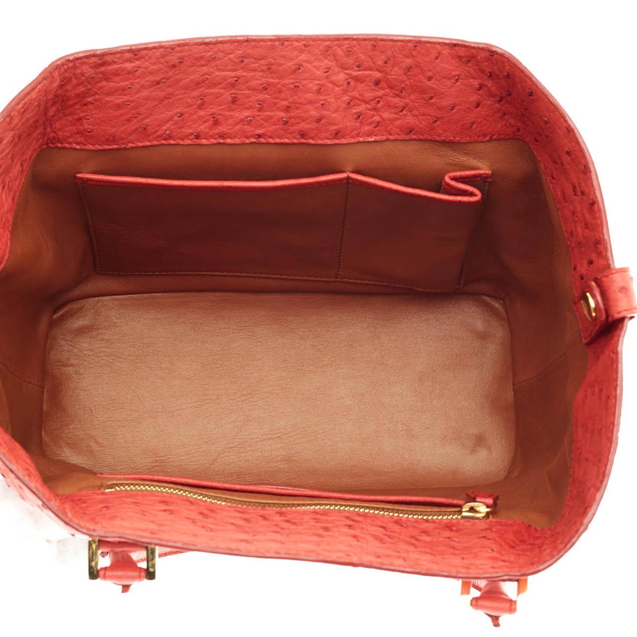 Loro Piana, Bags, Loro Piana Globe Handbag In Ostrich