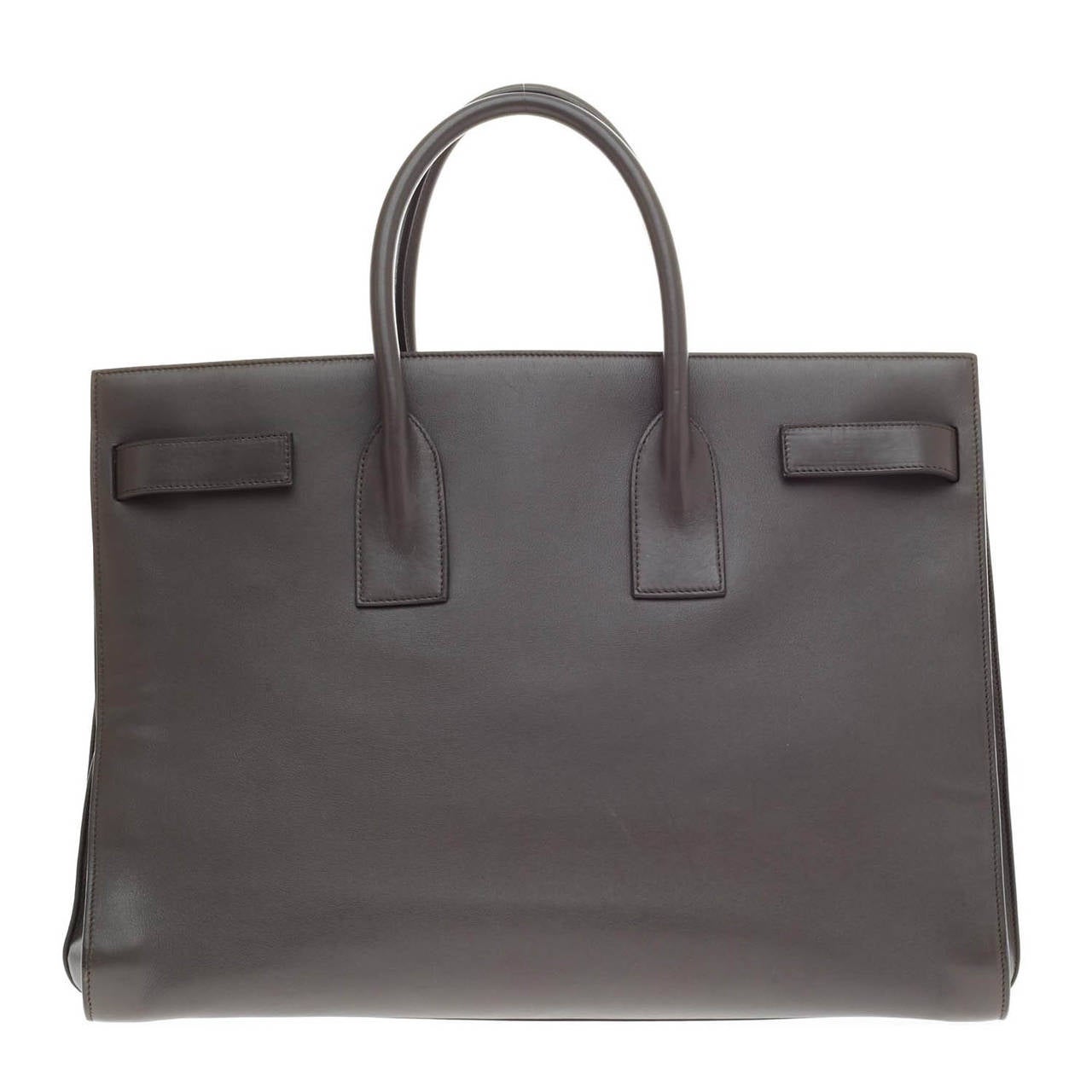 Saint Laurent Sac De Jour Leather Large In Good Condition In NY, NY