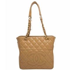 Chanel Petite Shopping Tote - For Sale on 1stDibs