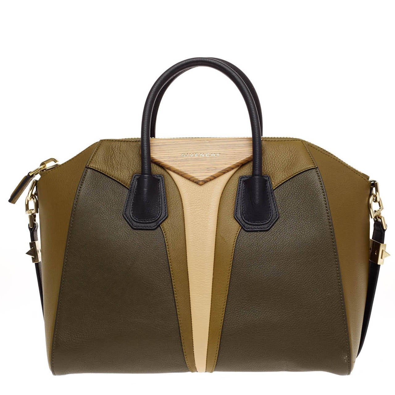 Givenchy Antigona Bag Leather Tricolor Medium at 1stdibs
