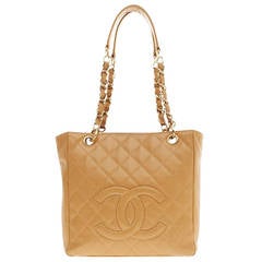 Chanel Petite Shopping Tote Caviar