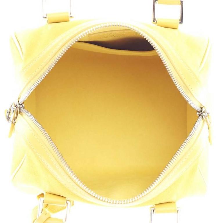 Louis Vuitton Yellow Illusion Speedy Cube PM